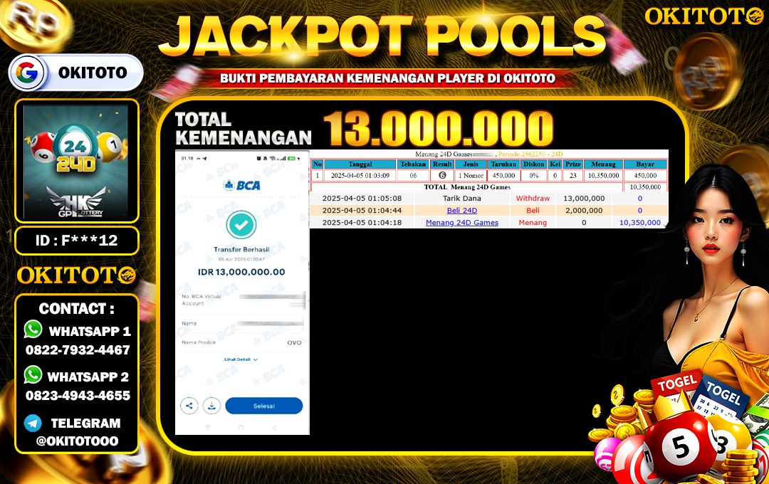PREDIKSI OKITOTO